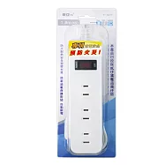 東億2孔1開關3插座延長線_1.8公尺(6尺) TY-S227-6尺