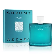 AZZARO chrome aqua 碧海鉻元素男性淡香水(50ml)-公司貨