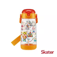 日本 Skater PET吸管水壺(480ml) 巧虎 巧虎