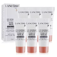 LANCOME 蘭蔻 超輕盈UV提亮素顏霜SPF50+ PA++++(5mlX6)#珍珠白-公司貨