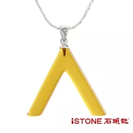 石頭記 黃水晶項鍊-許願骨-大