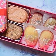 【Little By Little】特製款禮盒 (手工杏仁瓦片/瑪德蓮)