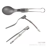 犀牛RHINO 鈦合金折疊餐具系列(刀、叉、匙)