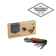 【Gentlemen’s Hardware】經典多用途戶外板手刀具組-木質握把