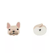 Snatch X 日日野餐 狗狗系列 - 法鬥 - 貼耳耳環
