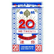 20撲克牌藍