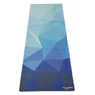 【YogaDesignLab】Yoga Mat Towel 瑜珈舖巾 - Geo Blue