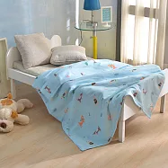 義大利Fancy Belle《汪汪家族》雙層紗兒童新疆棉四季被(105*135CM)