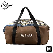 【Outdoorbase】39x22x20cm 彩繪天空手提收納袋M(收納充氣床墊M號 露營工具收納)