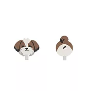 Snatch X 日日野餐 狗狗系列貼耳耳夾 - 西施