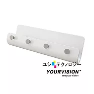 免釘免打孔 簡約時尚 鑰匙 信件 文具 U型壁掛收納架 掛架 置物架