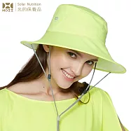 【HOII后益】圓筒帽 ★黃光 (UPF50+抗UV防曬涼感先進光學機能布)