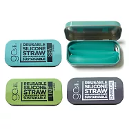 【美國GoSili鉑金矽膠】單支吸管隨行口袋組 ❚珍奶款❚3色組 (環保吸管 矽膠吸管 總代理公司貨)