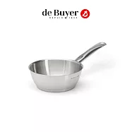 法國【de Buyer】畢耶鍋具『PRIM&rsquo;APPETY系列』不鏽鋼單手萬用鍋18cm