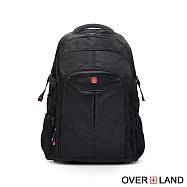 OVERLAND - 美式十字軍 - 素面率性造型機能筆電大容量後背包 - 27762