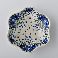 波蘭陶 青花涼夏系列 花型盤 小 20cm 波蘭手工製