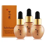 Sulwhasoo 雪花秀 滋陰生人蔘修護油(5ml)X3-公司貨