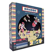 【丹麥 BAKOBA】300.01 浮樂百變積木-79件(會漂浮的積木)