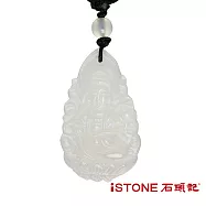石頭記 八大守護神項鍊-冰種白玉髓普賢菩薩 - 龍/蛇