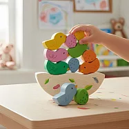 【美國Tender Leaf】鳥巢平衡疊疊樂(手眼協調堆疊遊戲)