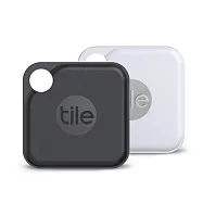Tile 防丟小幫手-Pro 2.0 雙入組(可換電池) / 黑色+白色