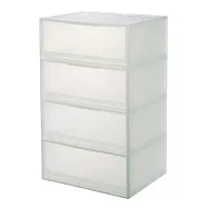 [MUJI無印良品]PP衣裝盒/橫式/大/4層/9A