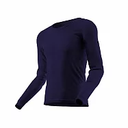 Route8八號公路 WARM 圓領抗菌保暖衣(男)S海軍藍