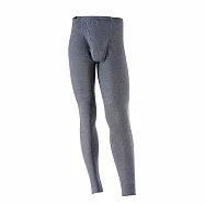 Route8八號公路 男 WARM 開檔抑菌內搭保暖褲S麻灰