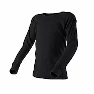 Route8八號公路 童 WARM 圓領抑菌保暖衣104CM黑色