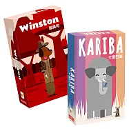 數學邏輯桌遊組 - ( 臘腸狗 + 卡里巴湖 )(桌遊-KARIBA)
