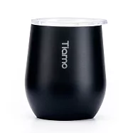 Tiamo 真空陶瓷弧形杯 200ml-三色(HE5156)黑色