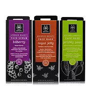 希臘APIVITA 艾蜜塔 面膜(8mlX12)盒裝[附提袋]-山桑子/仙人掌/蜂王乳多款可選-百貨公司貨 仙人掌滋潤