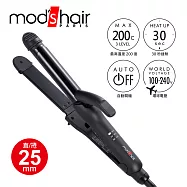 mod&rsquo;s hair Smart 25mm 全方位智能直/捲二用整髮器 捲髮棒 直髮夾 造型器_MHI-2583-K-TW 黑色