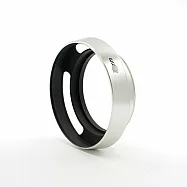 (斜口內凹/鏤空)PeiPei仿徠卡Leica型遮光罩仿萊卡螺紋46mm遮光罩螺牙46mm太陽罩-料號GLD46B(銀色)