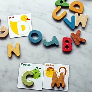 泰國Plantoys 木質ABC字母筆順組