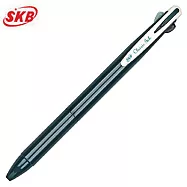SKB復古2色按動中性筆黛綠+經典黑