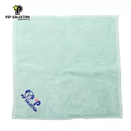 INUMEN Z 重機狗哥|日本今治毛巾(粉綠色)/超輕量100%純棉方巾/超吸水毛巾/兒童毛巾/嬰兒洗臉毛巾