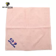 INUMEN Z 重機狗哥|日本今治毛巾(粉橘色)/超輕量100%純棉方巾/超吸水毛巾/兒童毛巾/嬰兒洗臉毛巾