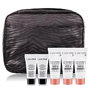 LANCOME 蘭蔻 超輕盈UV提亮素顏霜10mlX3+超未來肌因賦活露5mlX2贈收納包-公司貨