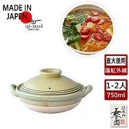 【日本長谷園伊賀燒】伊賀灰釉土鍋-小(1-2人)