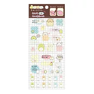 San-X 角落公仔元氣生活系列手帳本專用momo貼紙。角落