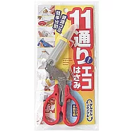 日本製COGIT十一種多功能剪刀萬用剪刀多用途剪刀581908(可切割拆解)適廚房垃圾回收分類剪