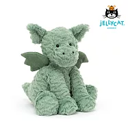 英國 JELLYCAT 23cm 波浪毛小飛龍 Fuddlewuddle Dragon