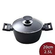 Berndes 寶迪 Alu 特別版 雙耳不沾湯鍋 (含蓋) 20cm 2.5L 不沾鍋 深鍋 (電磁爐 IH爐可用)