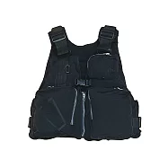 【LOTUS】釣魚救生衣 釣魚背心 B款 海釣 磯釣 獨木舟 水上運動黑色