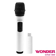 WONDER旺德 專業級UHF單頻無線麥克風 WA-M01U白色