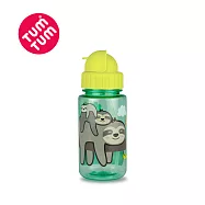 TUM TUM 頭蓋型防漏吸管水杯400ml 樹懶史丹利