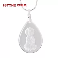 石頭記 白水晶觀音項鍊-3款任選A-水滴