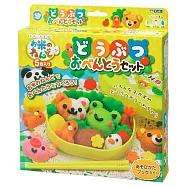 日本銀鳥 天然無毒米黏土 動物便當套裝組 益智 教育玩具