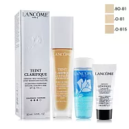 LANCOME 蘭蔻 極光粉底發光組[超極光精華水粉底+肌因賦活露+眼唇卸妝液]-公司貨 #BO-01
